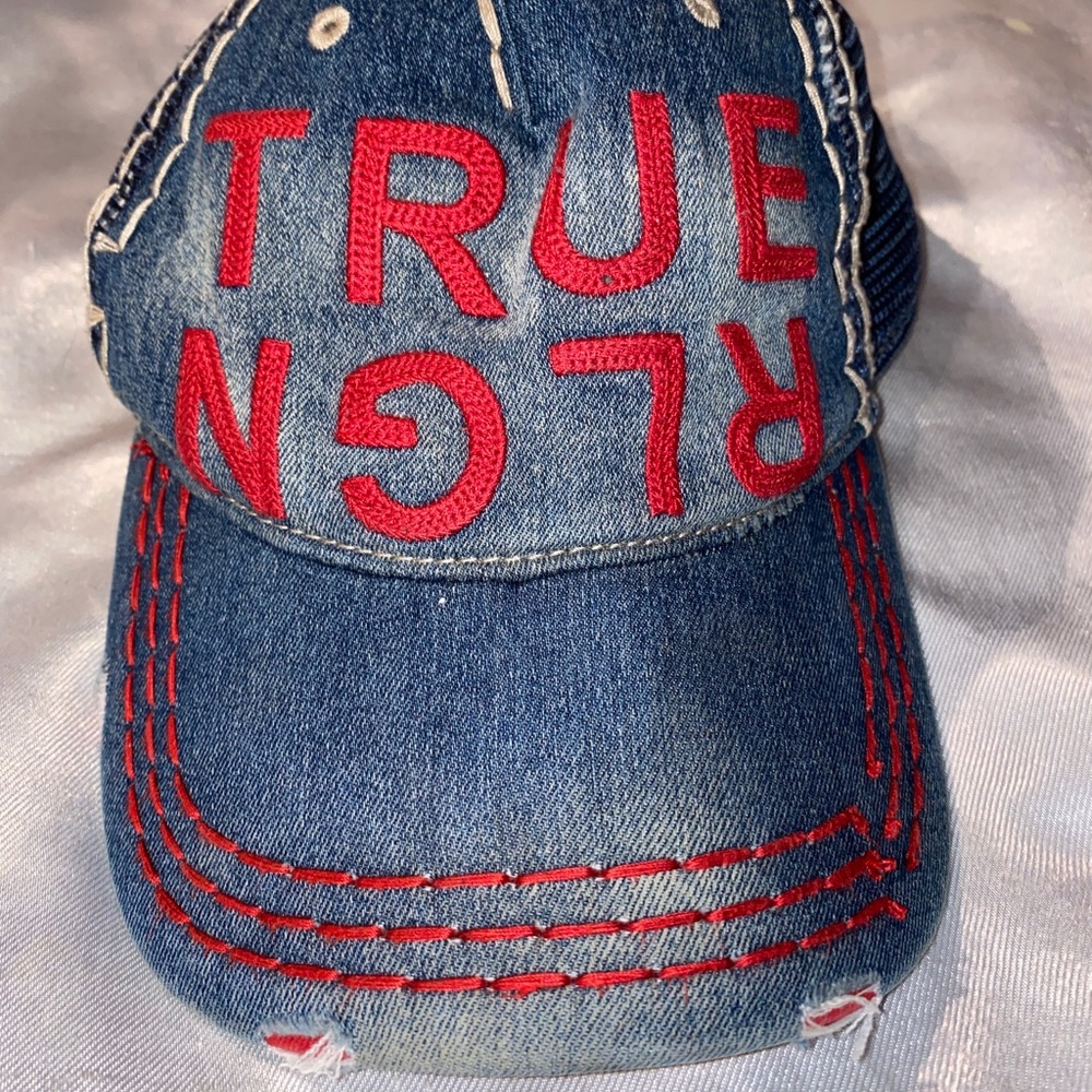 Vintage Denim True Religion hat